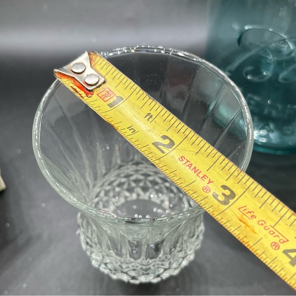 Vintage Decor Lot Aqua Ball Canning Jar ,leather Coin Purse/ mismatched sconces - Picture 7 of 16